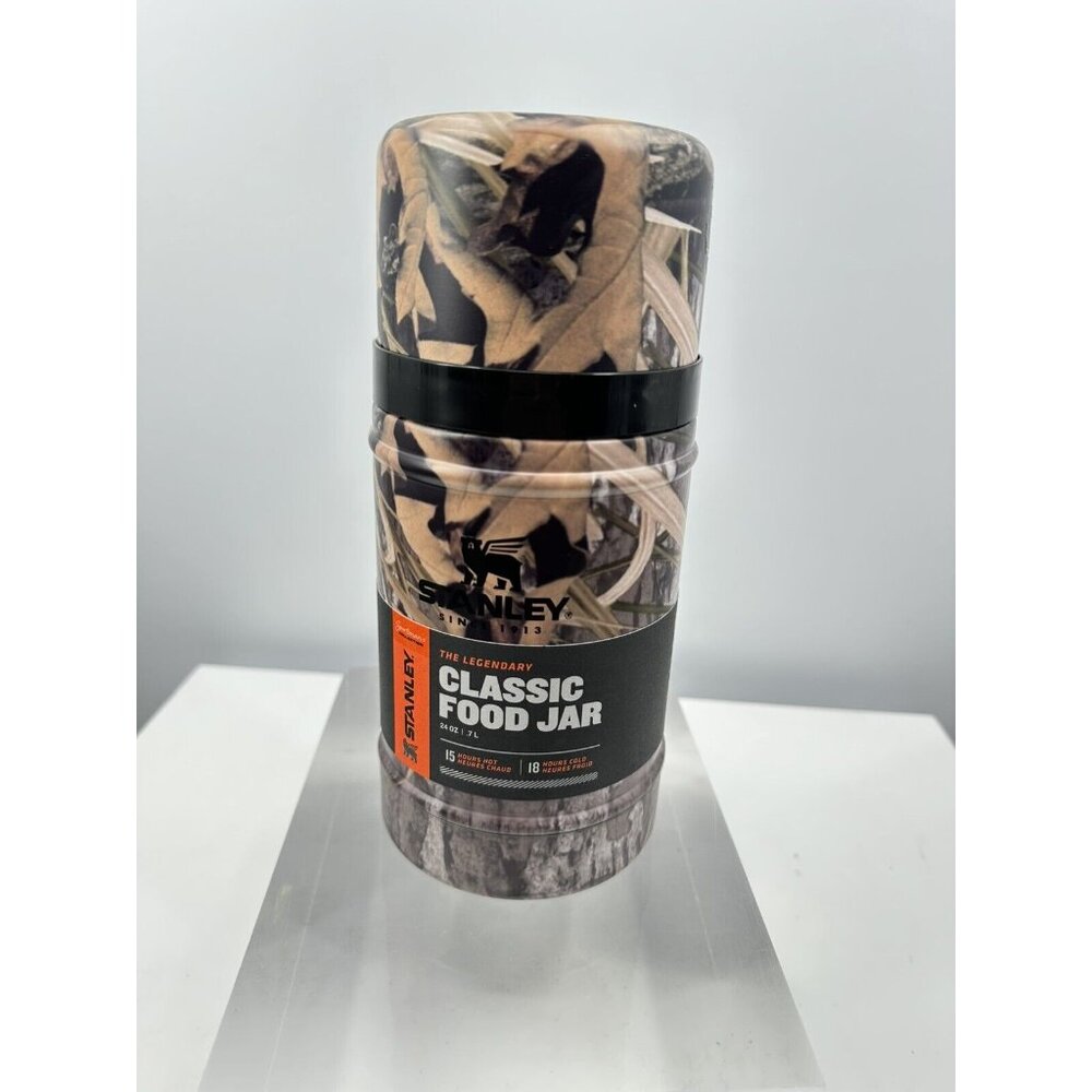 Stanley Classic Legendary Food Jar Habitat 24 Oz Mossy Oak Shadow Grass